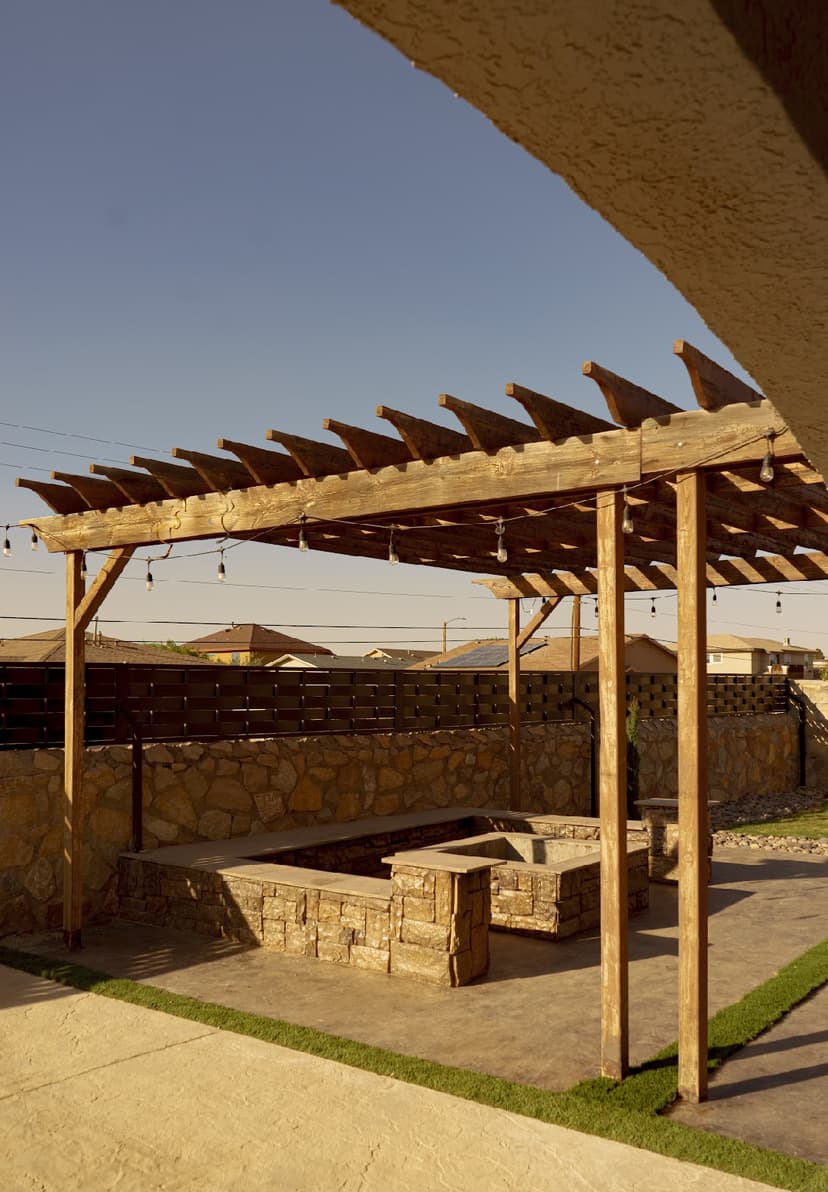 Outdoor Patio & Seating Area